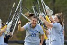 WLax vs WSU  Women’s Lacrosse vs Worcester State University. - Photo by Keith Nordstrom : WLax, lacrosse